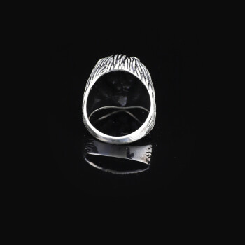 925K Sterling Silver Lion Ring, Lion King Ring - 3