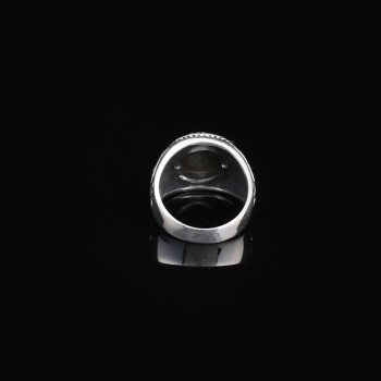 925K Sterling Silver Lion Ring, Lion Ring Men,Lion Signet Ring - 2