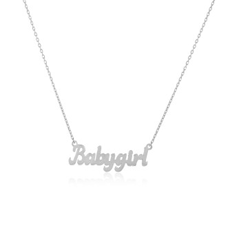  Customize Your Style with Personalized Name Necklace in Sterling Silver - 1