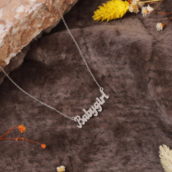  Customize Your Style with Personalized Name Necklace in Sterling Silver - 2