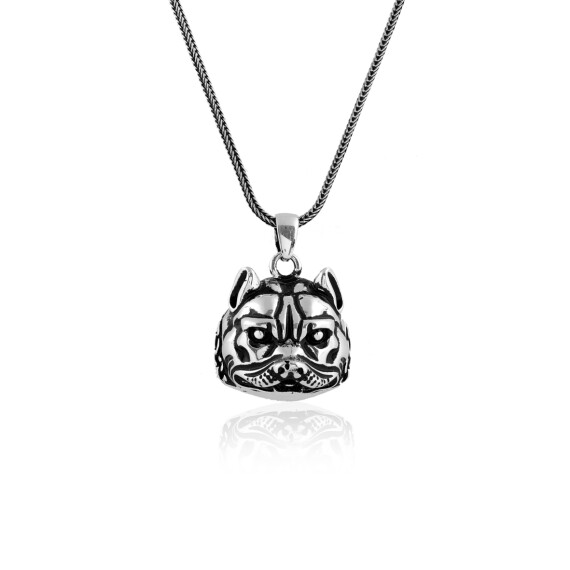  Dog Necklace for Men - Sterling Silver - 1