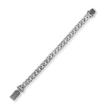  Handmade Men's Bracelet, Made to Order 925 Sterling Silver - 1