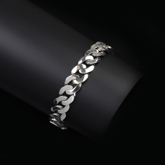  Handmade Men's Bracelet, Made to Order 925 Sterling Silver - 2