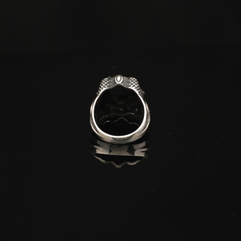 Mens Handmade Ring, Black Onyx Men's Ring,Onyx Ring - 3