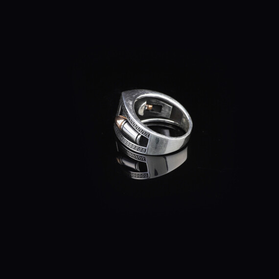 Silver Bullet Model Ring, 925k Sterling Silver Ring - 2