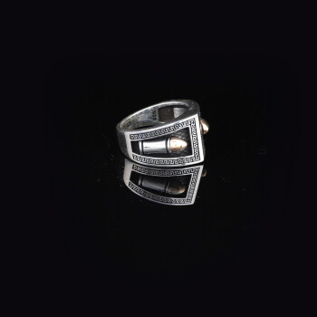 Silver Bullet Model Ring, 925k Sterling Silver Ring - 4